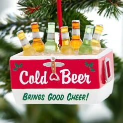 Resin Beer Cooler Ornament, 2.5" A2087<Kurt Adler Discount