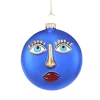 La Face Blue Ornament<Cody Foster & Co. Online