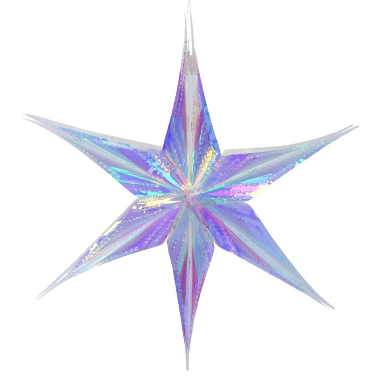 Large Iridescent Star Ornament< Online