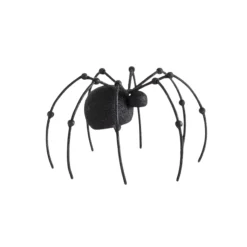 Large Metal Glitter Spider Halloween Decoration< Discount