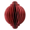 Large Red Paper Onion Ornament< Hot