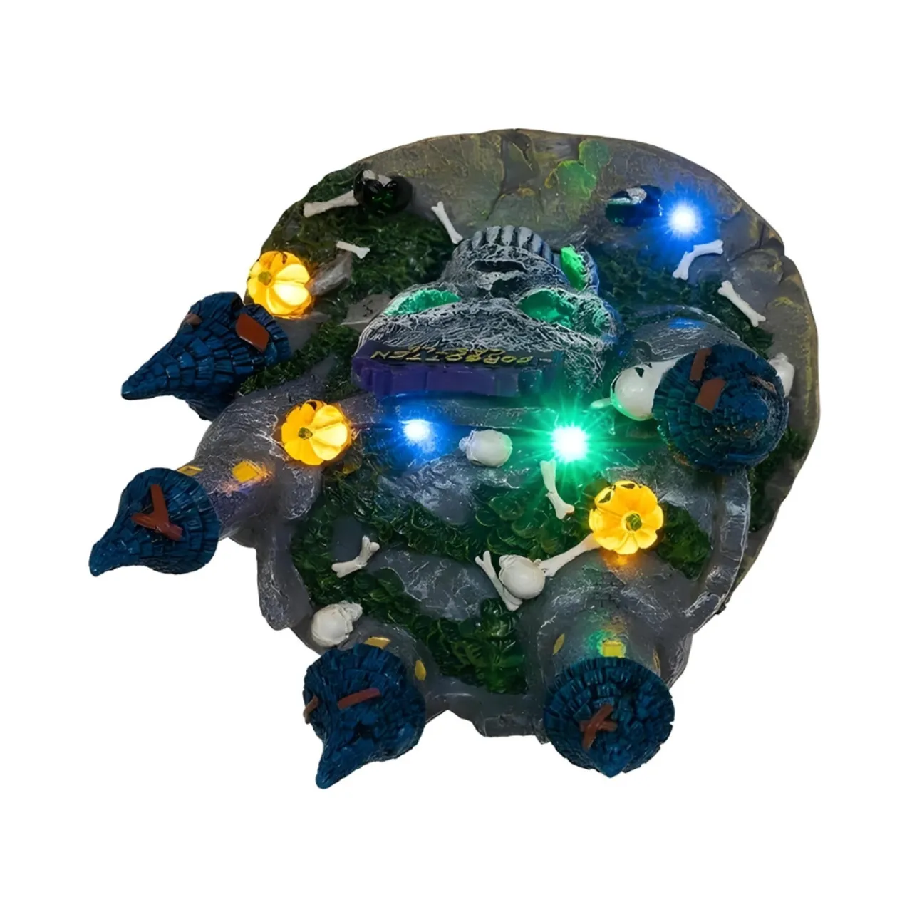 LED Lighted Skull Castle Table Piece<Kurt Adler Fashion