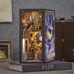 LED Nebula Common Room Book Nook Miniature Kit< Online