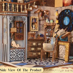 LED Nebula Common Room Book Nook Miniature Kit< Online