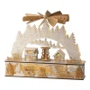 LED Wood Village Windmill Scene With Music And Motion<Lumineo Discount
