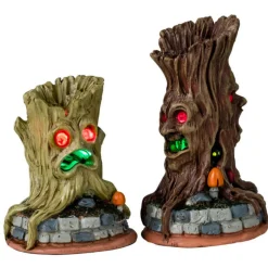 - Spooky Town - Spooky Tree Trunks<Lemax Online