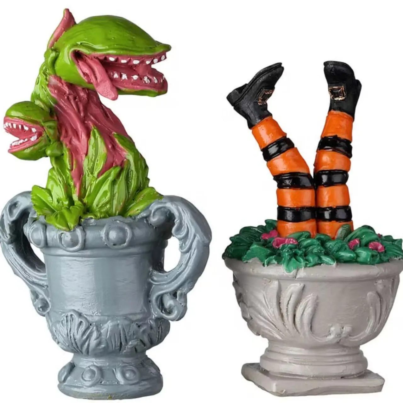 - Spookytown - Spooky Planter Urns | The Christmas Loft<Lemax Outlet
