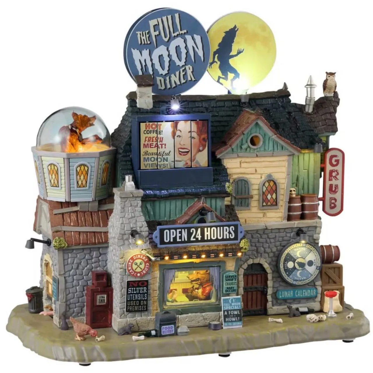 - The Full Moon Diner - The Christmas Loft<Lemax Best