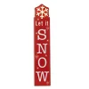 Let It Snow Wooden Porch Sign< Online