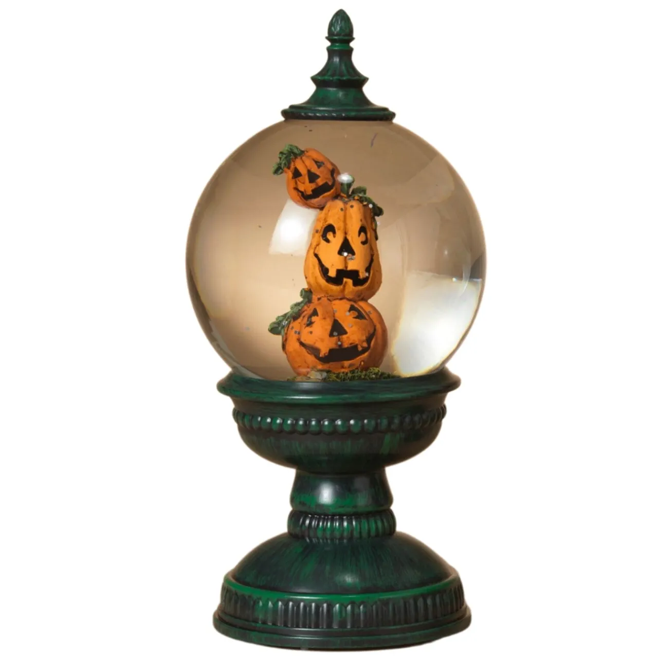 Light Up Globe With Pumpkin< Online