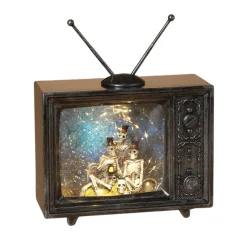 Light Up Skeletons In Television w/Sound< New