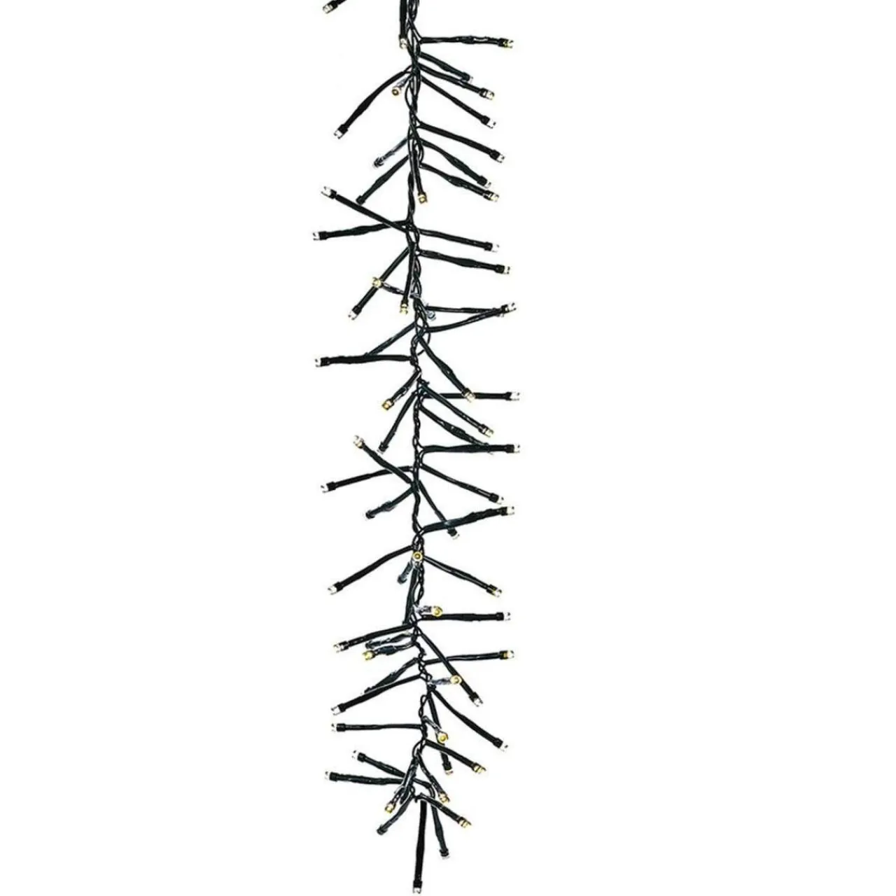 - 1512 LED Warm White Cluster Lights Green Wire | The Christmas Loft<Lumineo Fashion