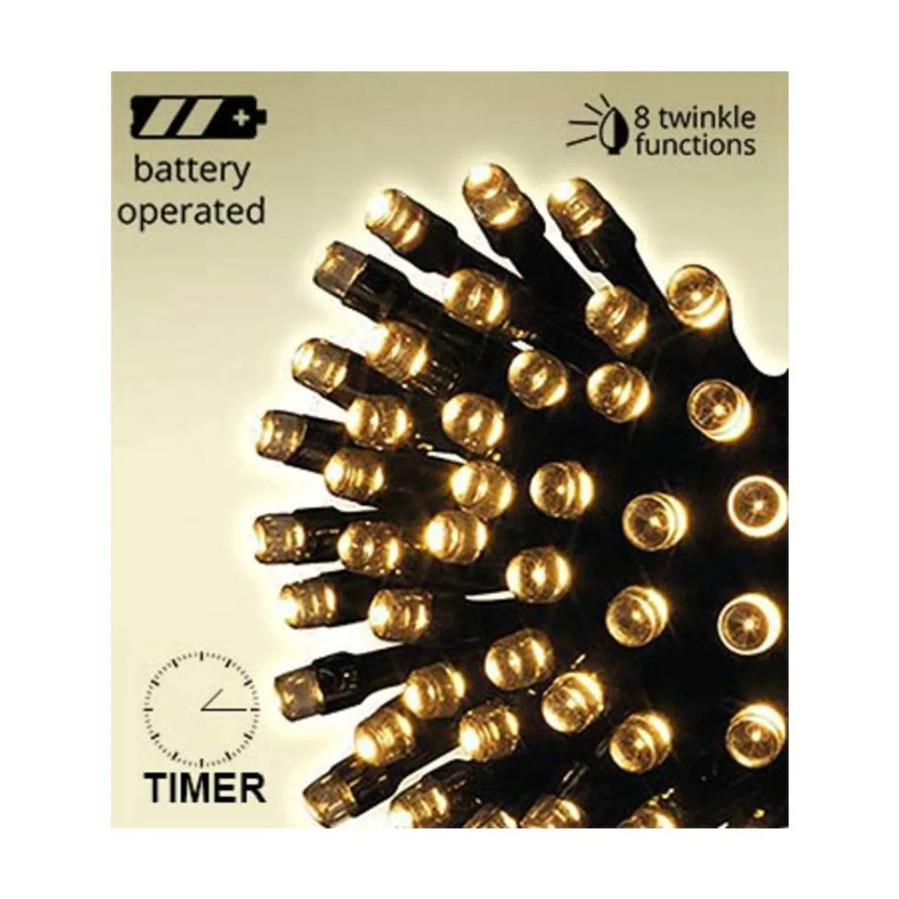 96 LED Battery Durawise Battery Light Set<Lumineo Fashion