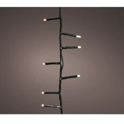 500 LED Classic Multi Color Compact Twinkle Lights, Green Wire, 36 ft<Lumineo Discount