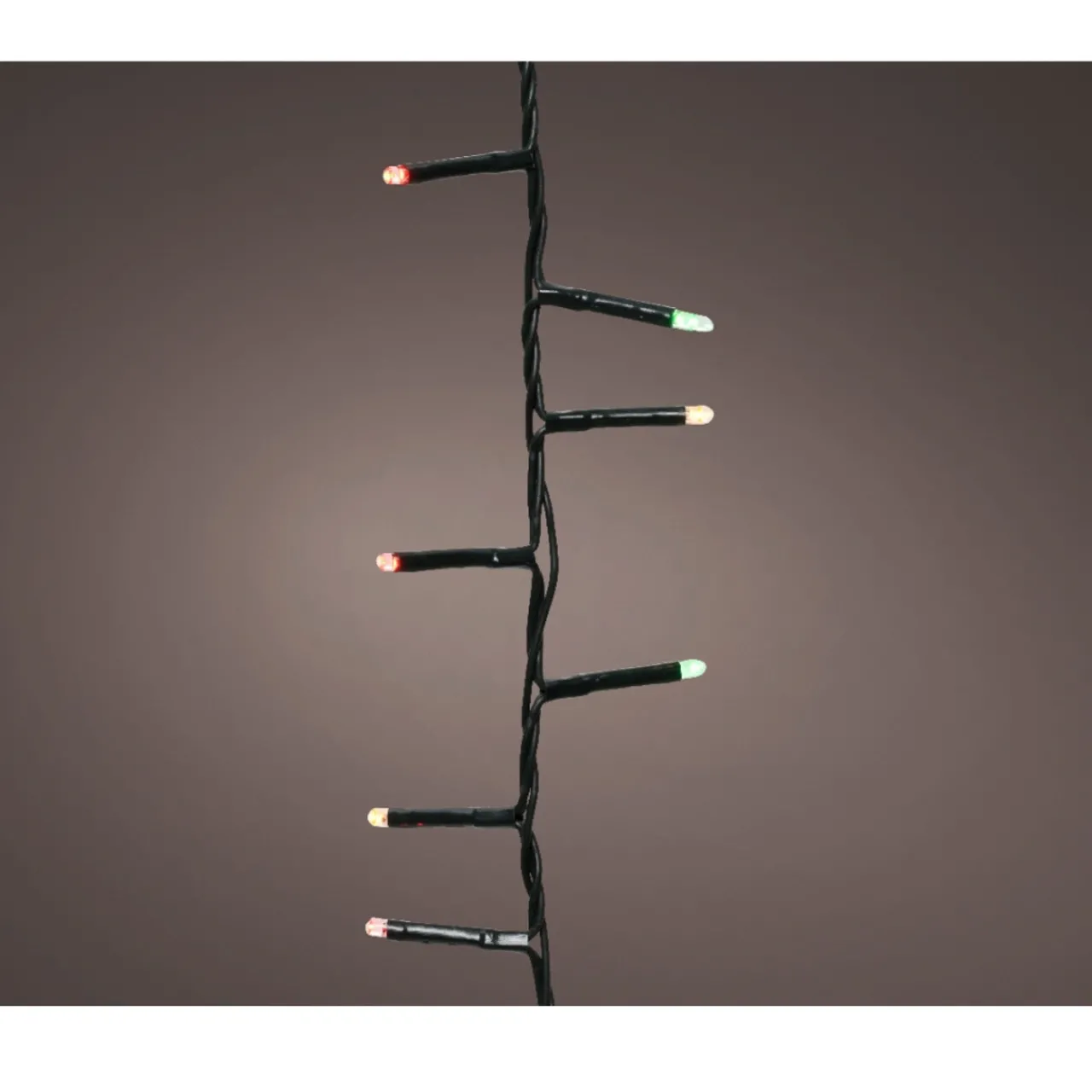 500 LED Classic Multi Color Compact Twinkle Lights, Green Wire, 36 ft<Lumineo Discount
