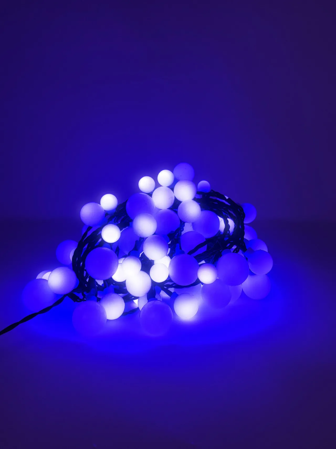 120 LED Color Changing Cherry Lights Black Wire | The Christmas Loft<Lumineo New