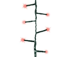 750 LED Red Compact Lights on Green Wire | The Christmas Loft<Lumineo Online
