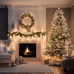 1000 LED Warm White Compact Lights Green Wire   | The Christmas Loft<Lumineo Discount