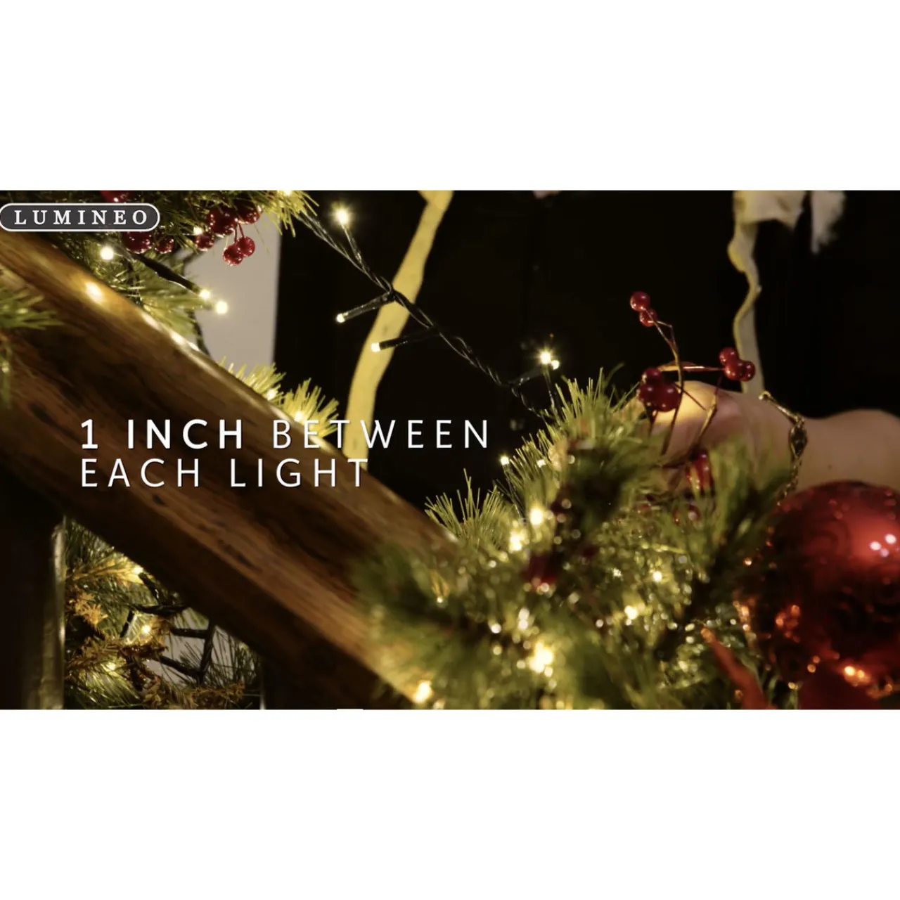 500 LED Warm White Compact Lights Green Wire | The Christmas Loft<Lumineo Sale