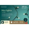 120 LED Warm White Mini Lights Green Wire<Lumineo Fashion