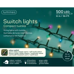 500 Switch Compact LED Lights On Green Wire<Lumineo Discount