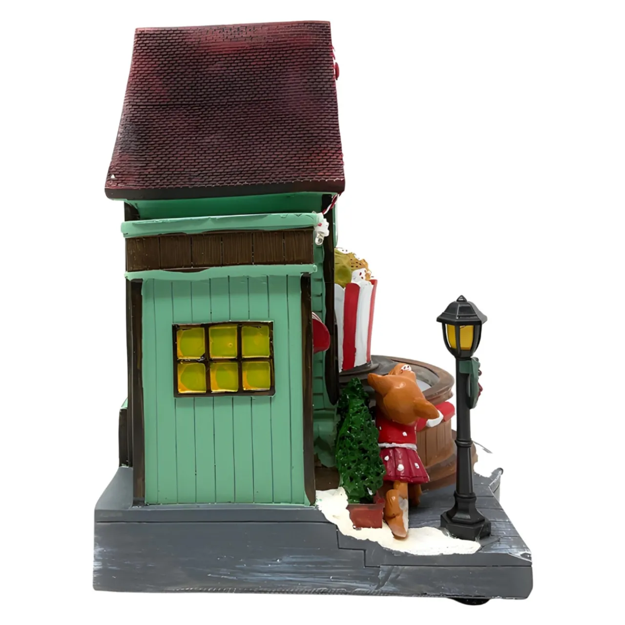 Animated Mouse Bakery Building - 10” with Sweets Rotation<Lumineo Sale