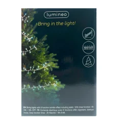 Cool White LED String Lights, 74ft, 1000 Bulbs, 8 Modes<Lumineo Sale