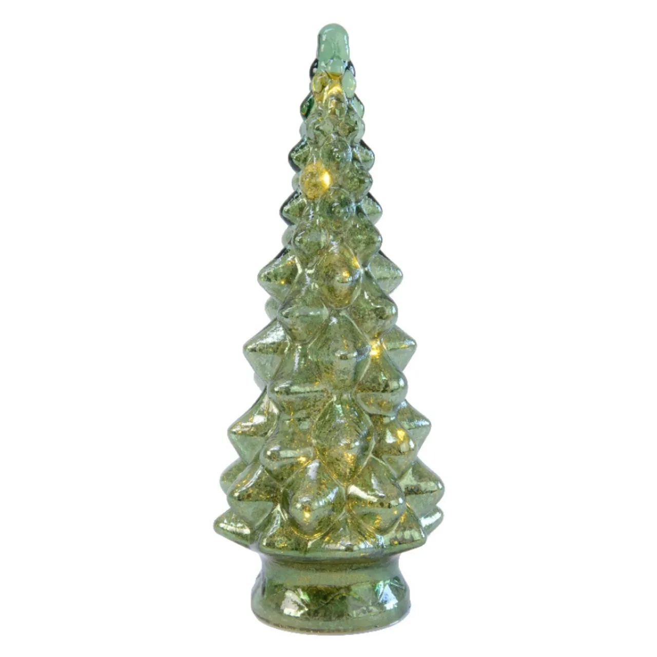 LED Glass Green Tree Figurine<Lumineo Hot
