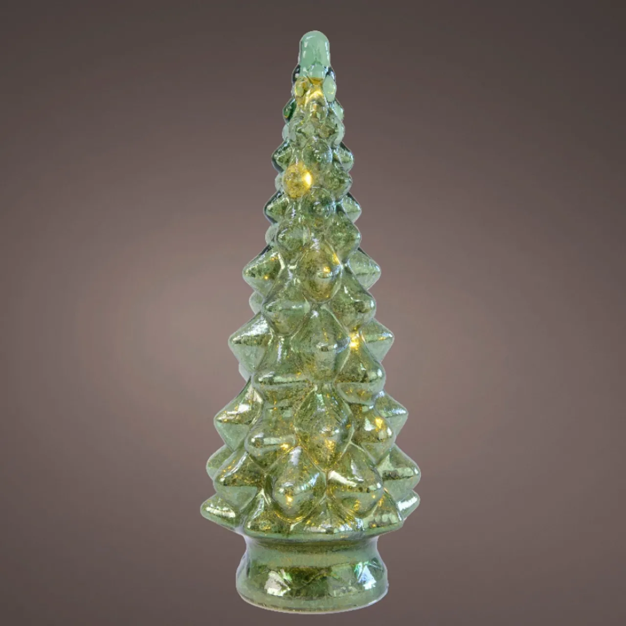 LED Glass Green Tree Figurine<Lumineo Hot