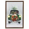 LED Holiday Truck With Wreath Canvas<Lumineo Discount