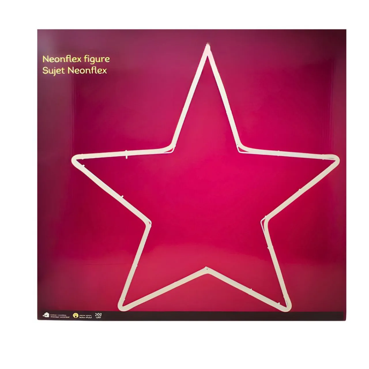 Neonflex Warm White LED Star Light – Large 2-Foot Star<Lumineo Outlet