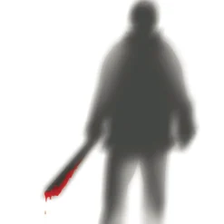 Machete Killer Design Shower Curtain< Fashion