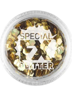 Make-Up FX, Gold, Confetti Glitter, 2g, Loose< Online