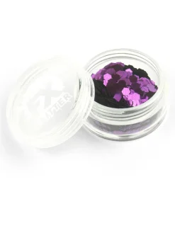 Make-Up FX, Purple, Confetti Glitter, 2g, Loose< Clearance