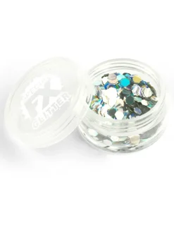Make-Up FX, Silver, Confetti Glitter, 2g, Loose< Fashion