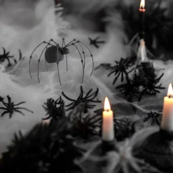 Medium Metal Glitter Spider Halloween Decoration< Best