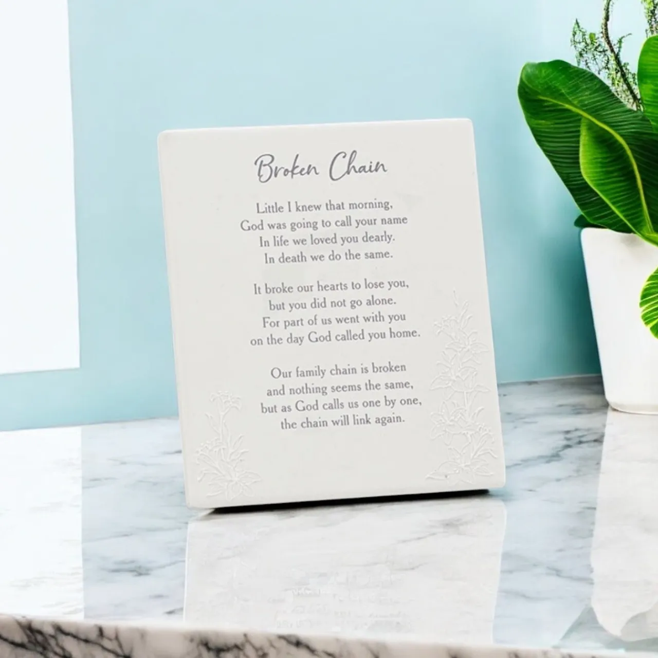 Memorial Wall Plaque w/ Easel - Gift Box< Online