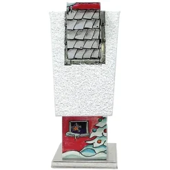 Metal Smoker House with Incense< Clearance