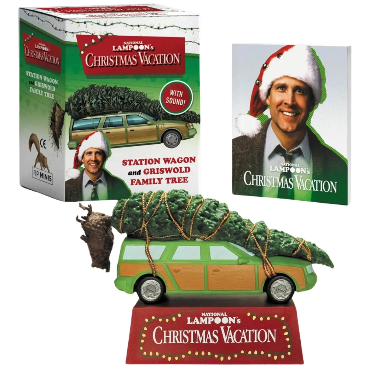 Mini Christmas Vacation Wagon And Tree< Best