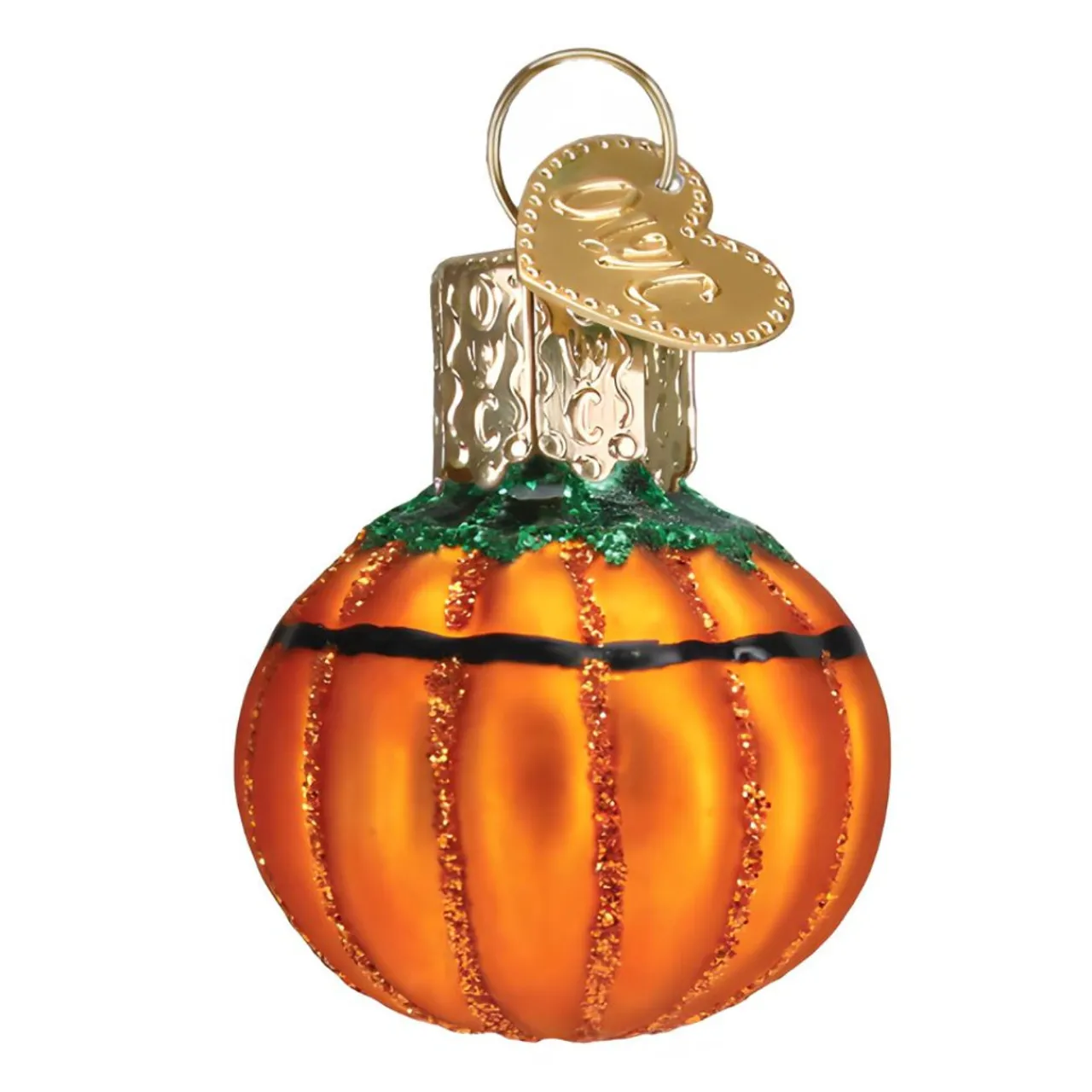 Mini Masked Pumpkin Ornament<Old World Glass Outlet