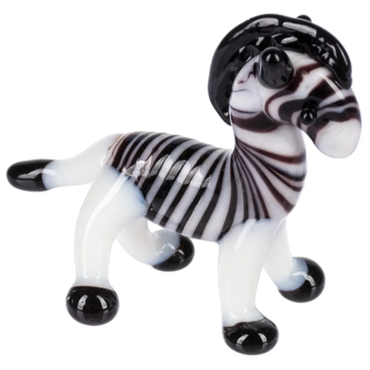 Miniature Zebra Figurine< Hot