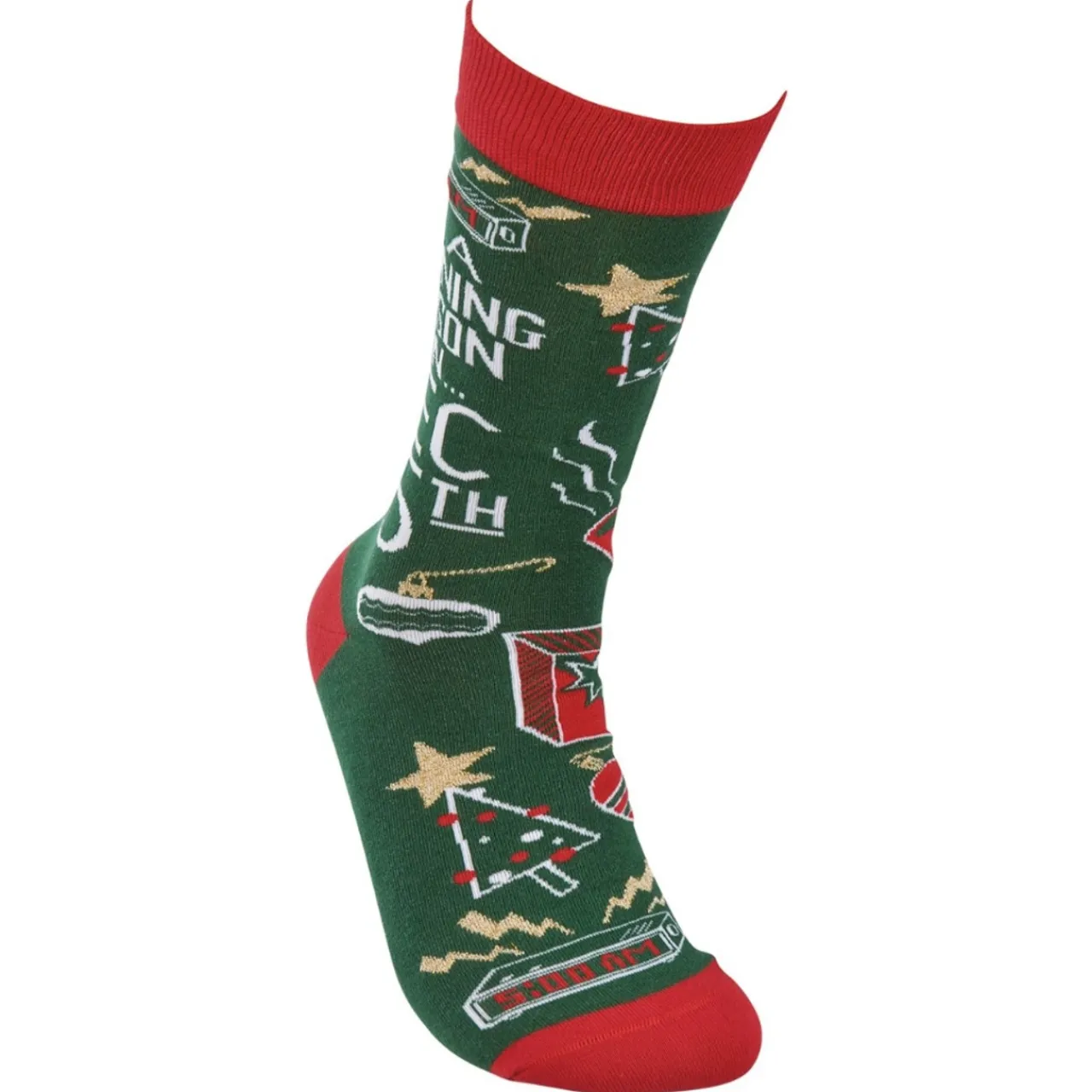 Morning Person On Dec 25th Socks< New