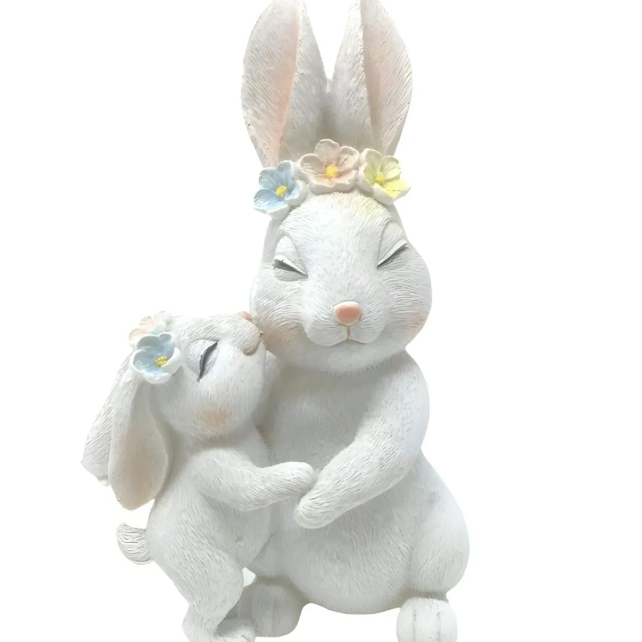 Mother and Baby Bunny Figurine | The Christmas Loft< Fashion