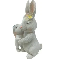 Mother and Baby Bunny Figurine | The Christmas Loft< Fashion