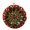 Multi-Color Starburst Ornament - Red< Clearance