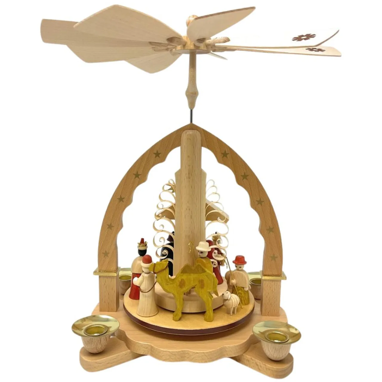 Nativity Christmas Pyramid<Richard Glaesser New