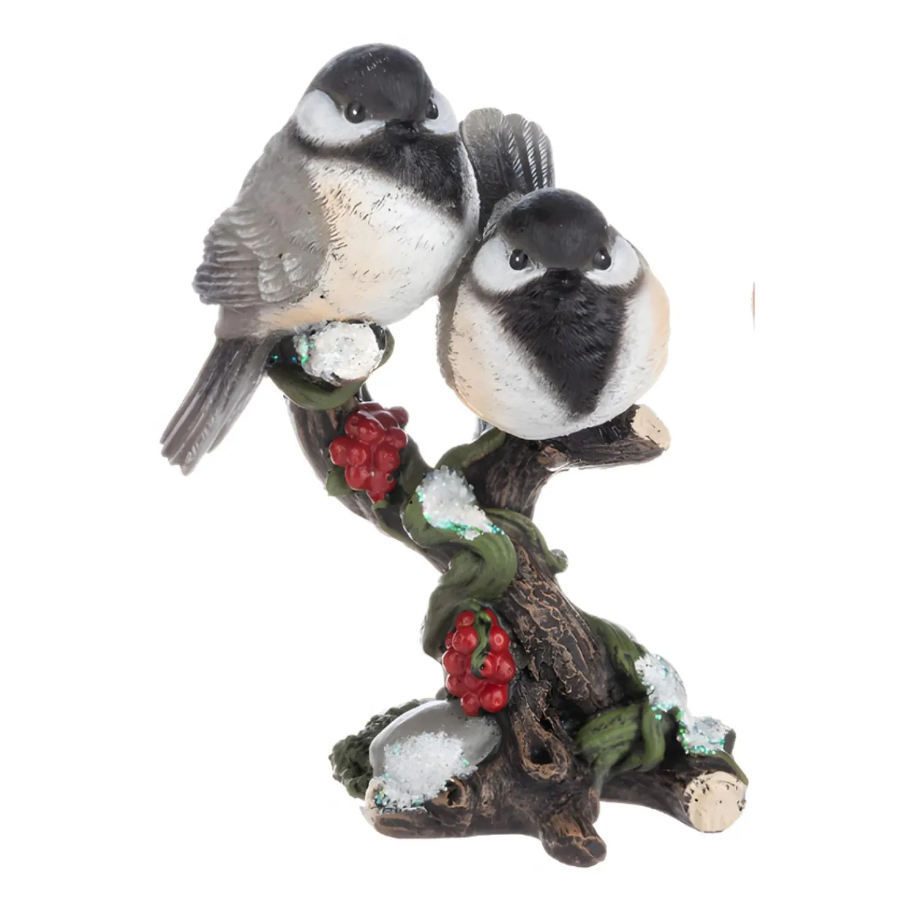 Natures Noel Chickadee Figurine< Outlet