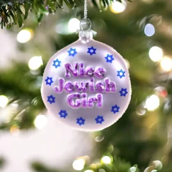 Nice Jewish Girl Ornament<Cody Foster & Co. Discount