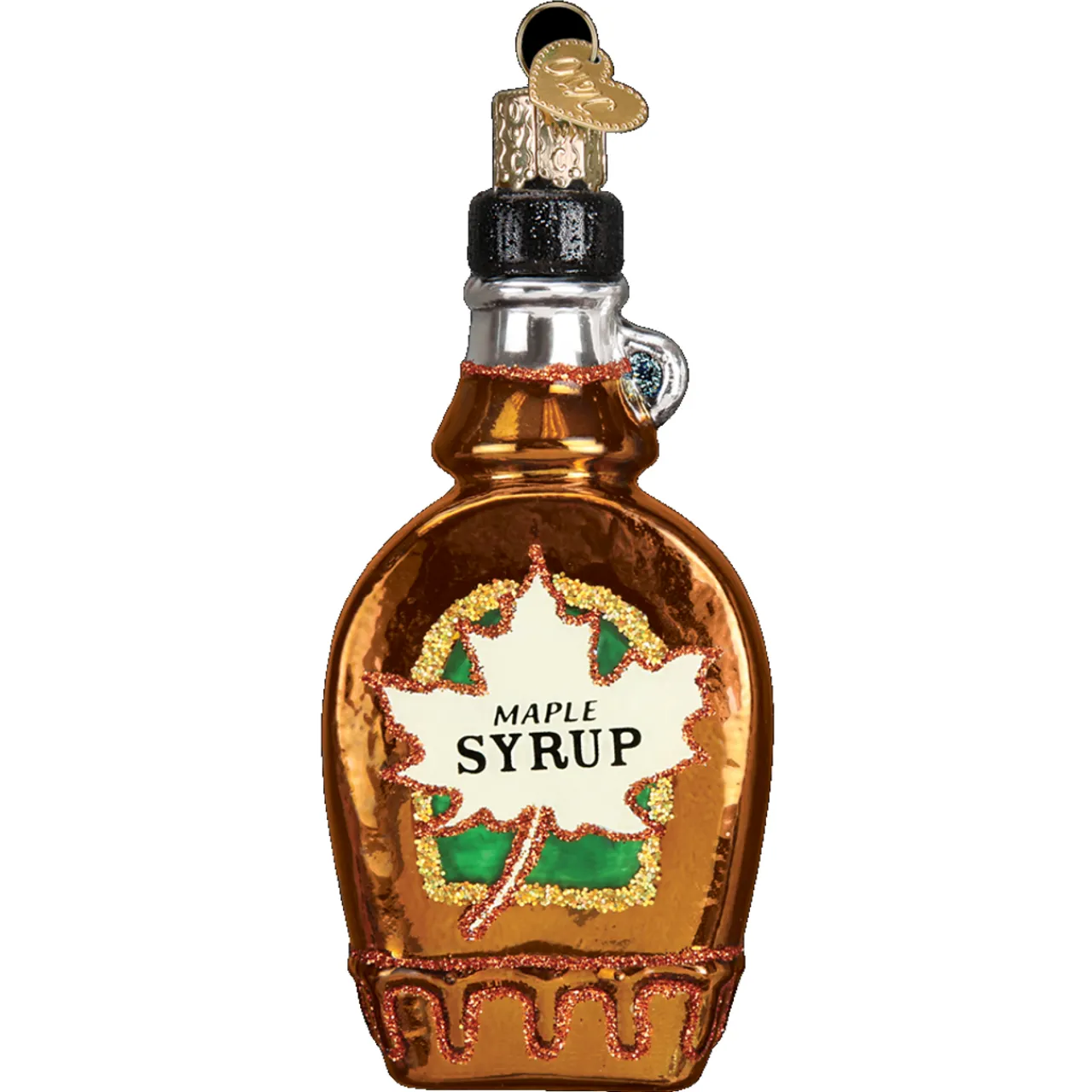 Old World Christmas - Maple Syrup Ornament - The Christmas Loft<Old World Glass Hot