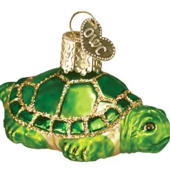 Old World Christmas- Small Turtle Ornament | The Christmas Loft<Old World Glass Outlet